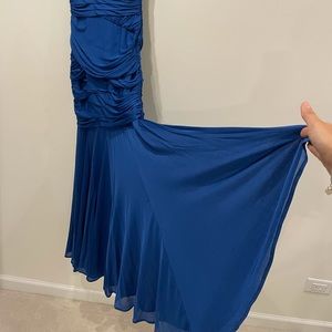 Hstom heritage dress in blue